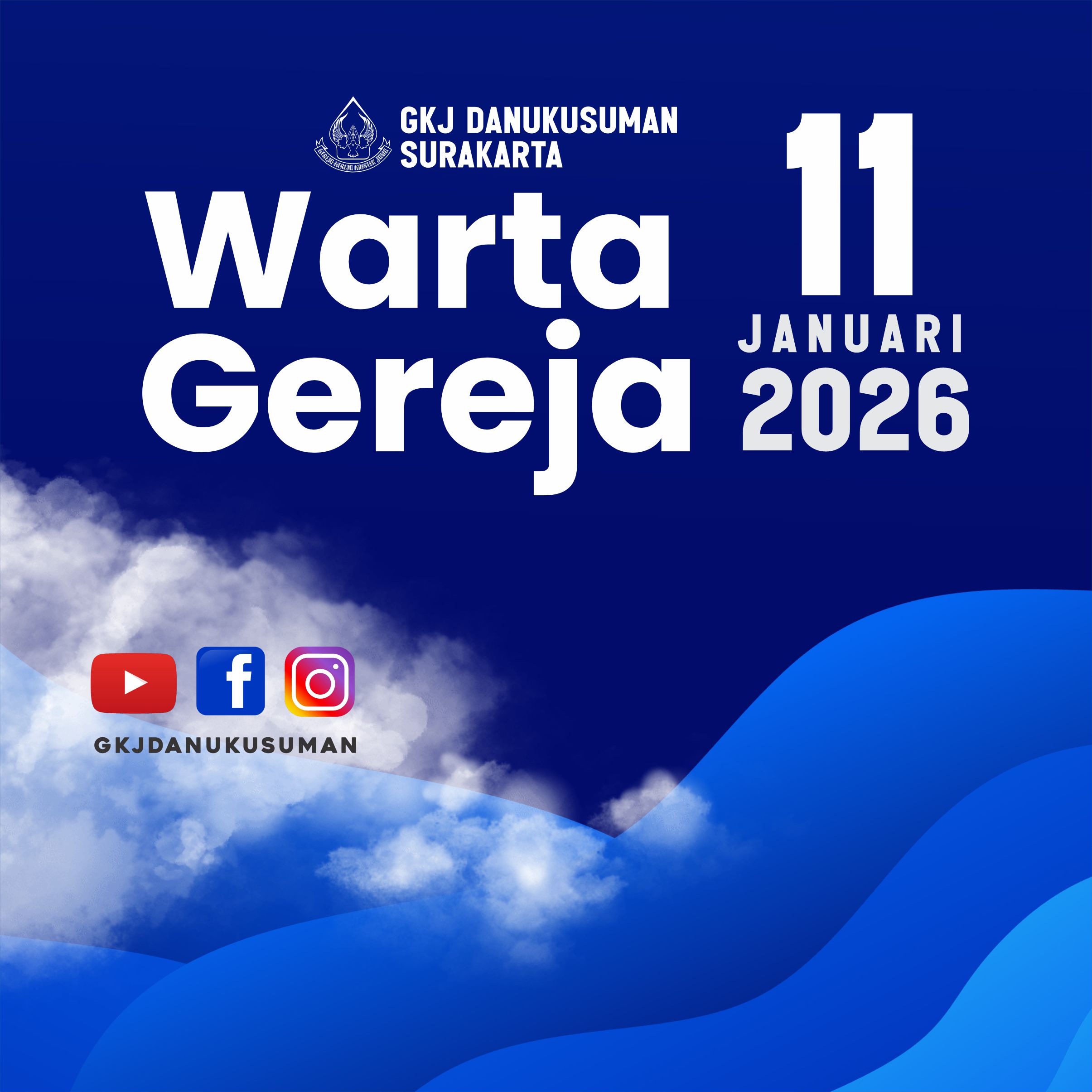 WARTA GEREJA 11 JANUARI 2025