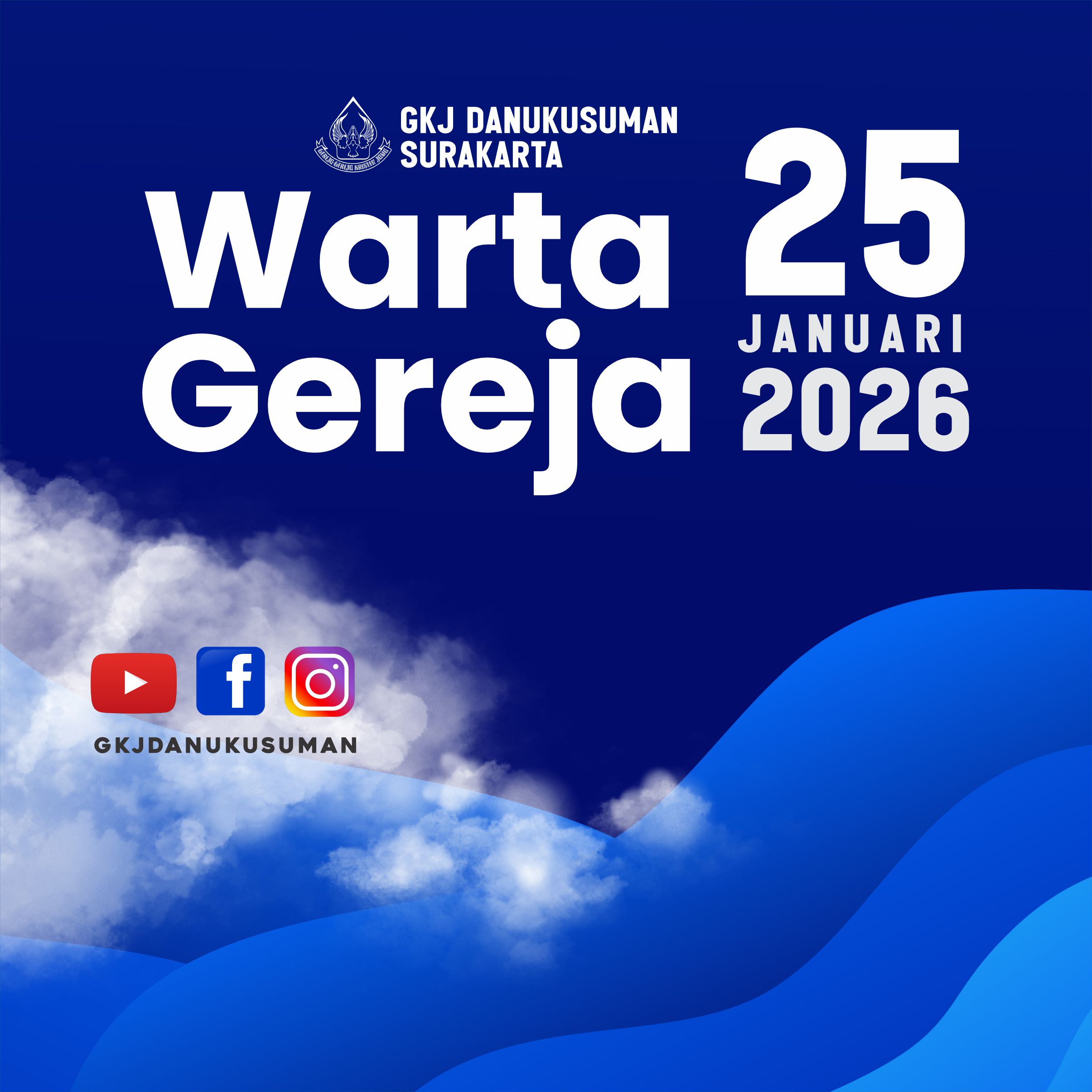 WARTA GEREJA 25 JANUARI 2026